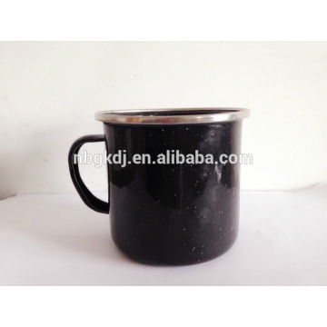 black face porcelain jug /enamel coffee mug